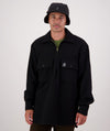 Men's Ranger Wool Bushshirt with Zip-up Front