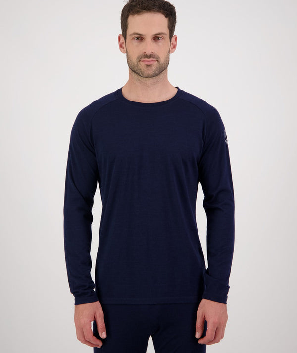 Line 7 Men's Merino Long Sleeve Raglan T-Shirt Baselayer